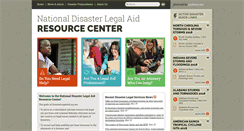 Desktop Screenshot of disasterlegalaid.org